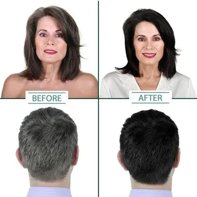 Sleek Gel Hair Dye - 1 Pcs Brightening & Anti-Aging Formula for All Hair Types