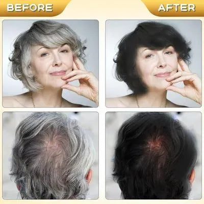 Sleek Gel Hair Dye - 1 Pcs Brightening & Anti-Aging Formula for All Hair Types